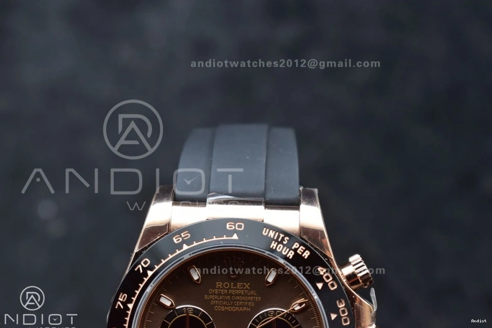 (Gain Strap Daytona ZF Oyster-flex Dial Weight) Chocolate LN on 116515 SH4130 Edition Black Best 1:1 0217